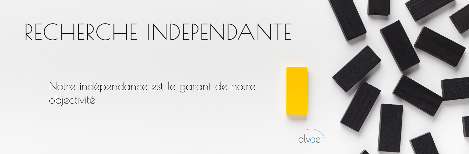 Alvae : recherche indépendante, garante de notre objectivité